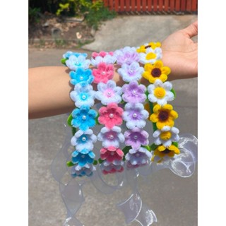 มงกุฎดอกไม้จากลวดกำมะหยี่ มงกุฎปัจฉิม ของขวัญปัจฉิม