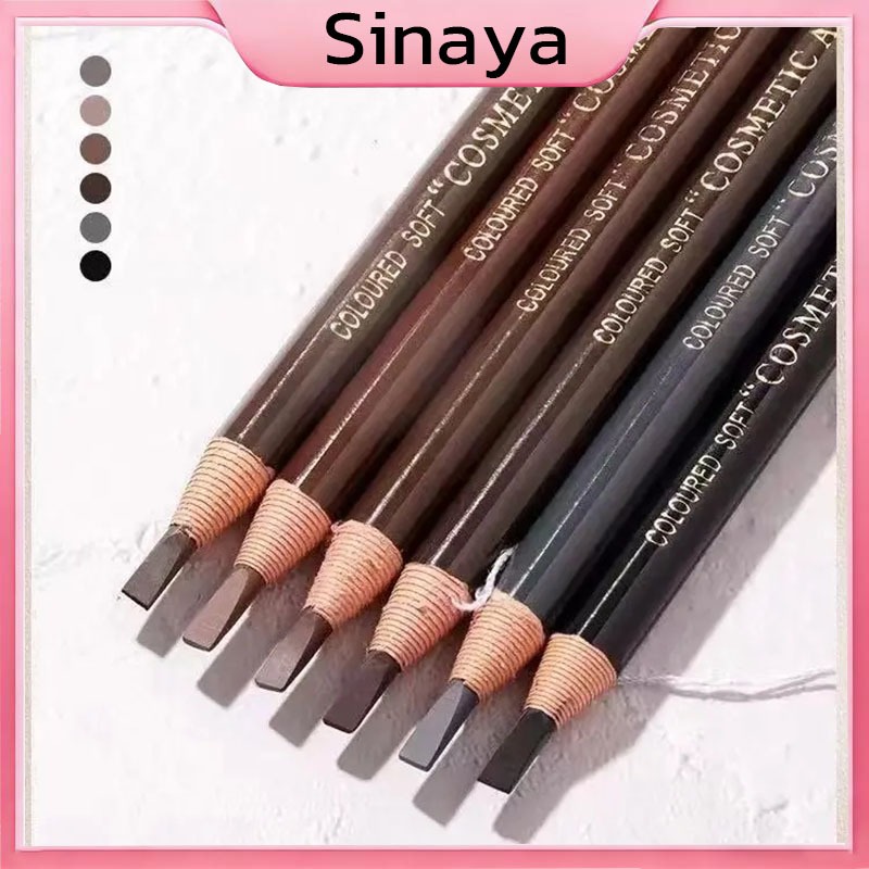 ดินสอเขียนคิ้ว เขียนคิ้วแบบเชือกดึง Cosmetic Art ดินสอเขียนคิ้วไม่ต้องเหลา เขียนง่ายติดทน เกรดA คิ้วเชือก เขียนคิ้ว