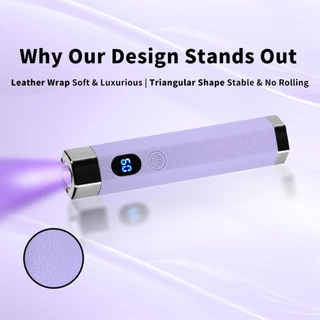 Langton AI Sensor Nail Lamp ไฟฉายอบเล็บ ล็อกอะไหล่ 6 สีตัวเลือก ชาร์จไฟได้ พร้อมขาตั้ง 2026 new size