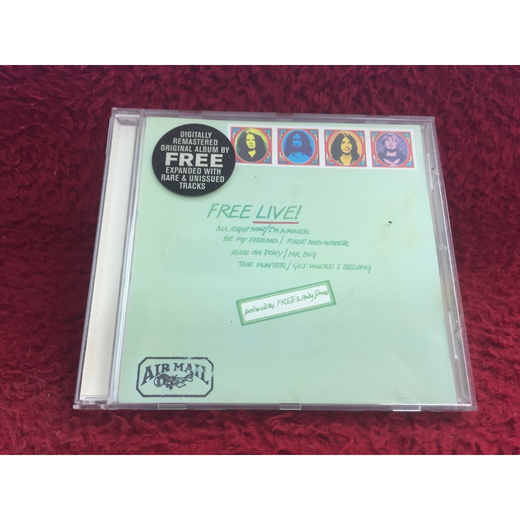 CD Free – Free Live สภาพตามปก CA65-61