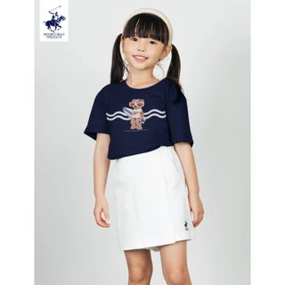 BEVERLY HILLS POLO CLUB เสื้อยืดคอกลม เด็กและผู้ใหญ่ รุ่น BNSG130 และ KNSG130