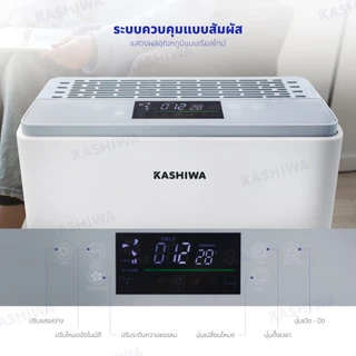 KASHIWA รุ่น IM-004 เครื่องฟอกอากาศ ฟอกอากาศ Air purifier ขนาด 45 ตรม. ไส้กรอง H12 รับประกันศูนย์