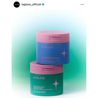 ⭐️พร้อมส่ง/แท้100% ☁️ La Glace Toner Pads โทนเนอร์เพดลากลาส