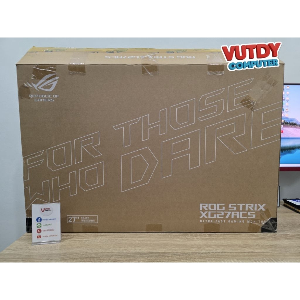 MONITOR ASUS ROG STRIX XG27ACS 27" IPS 2K 180HZ