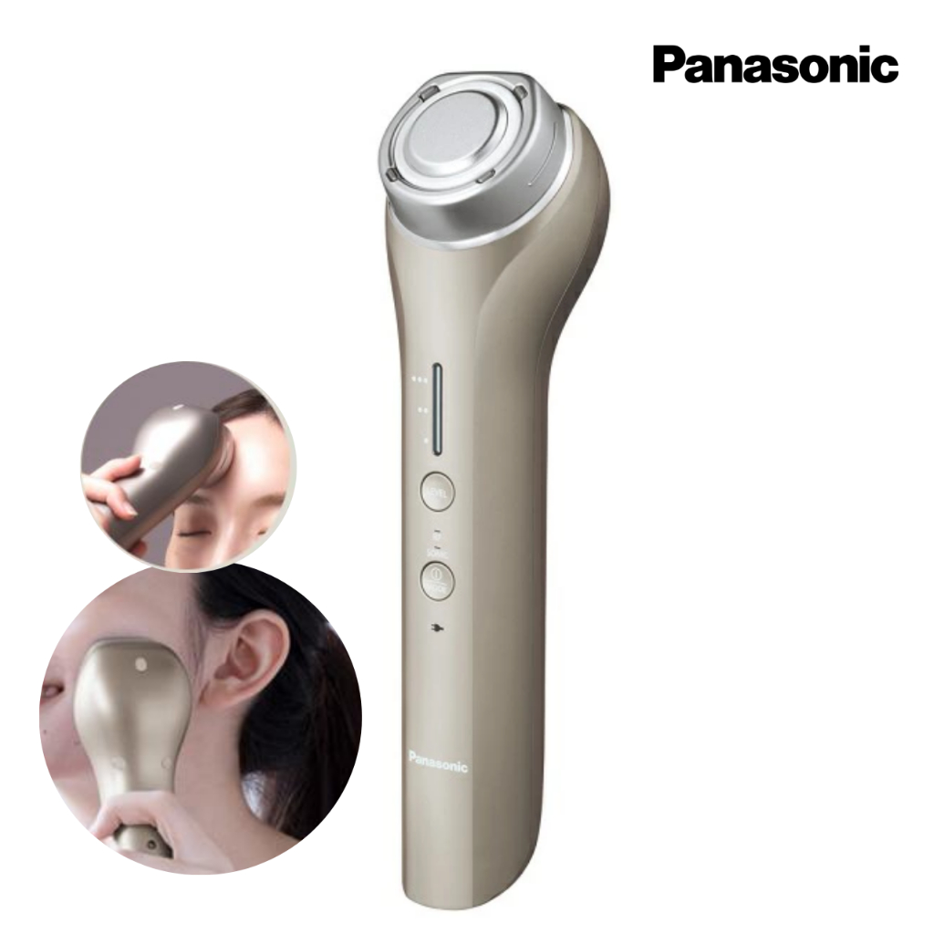 เครื่องยกกระชับหน้า Panasonic EH-SR75-N เทคโนโลยี Sonic RF Ultrasonic หน้าเรียว ลดริ้วรอย ของแท้ญี่ปุ่น