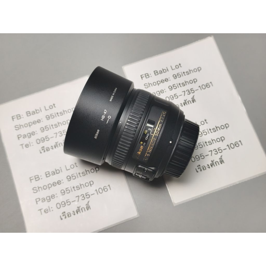 Nikon 50mm f1.4G เลนส์