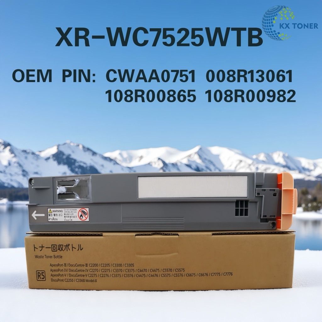 ตลับเทียบเท่า XR-WC7525WTB CWAA0751 008R13061 108R00865 108R00982 WorkCentre 7425/7428/7435/7525
