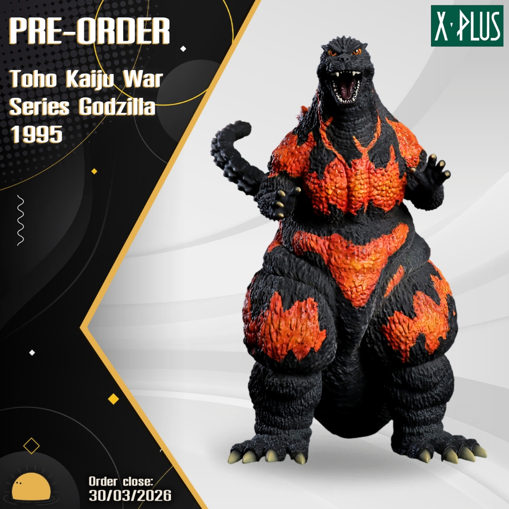 Pre-order X-Plus Toho Kaiju War Series Godzilla 1995