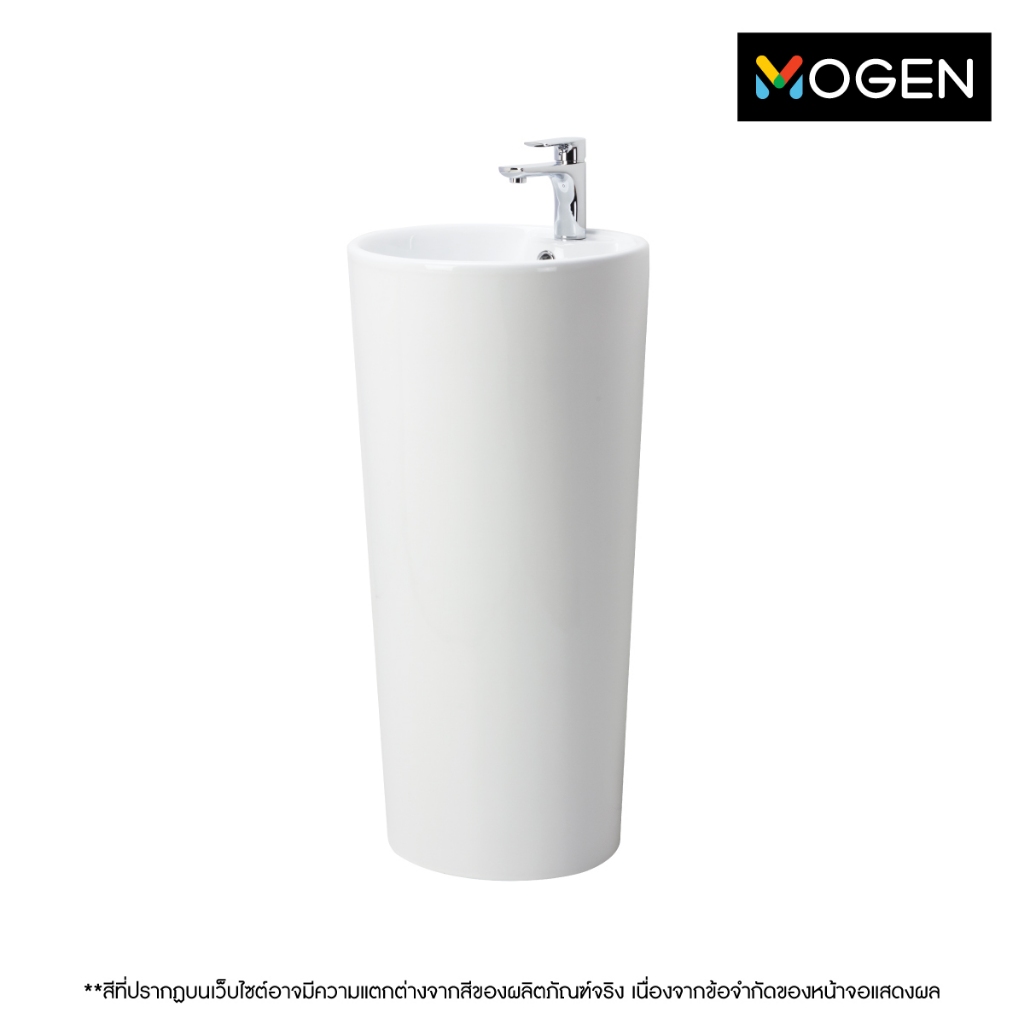 MOGEN MA597 อ่างล้างหน้า ทรงสูง ตั้งพื้น แบบกลม