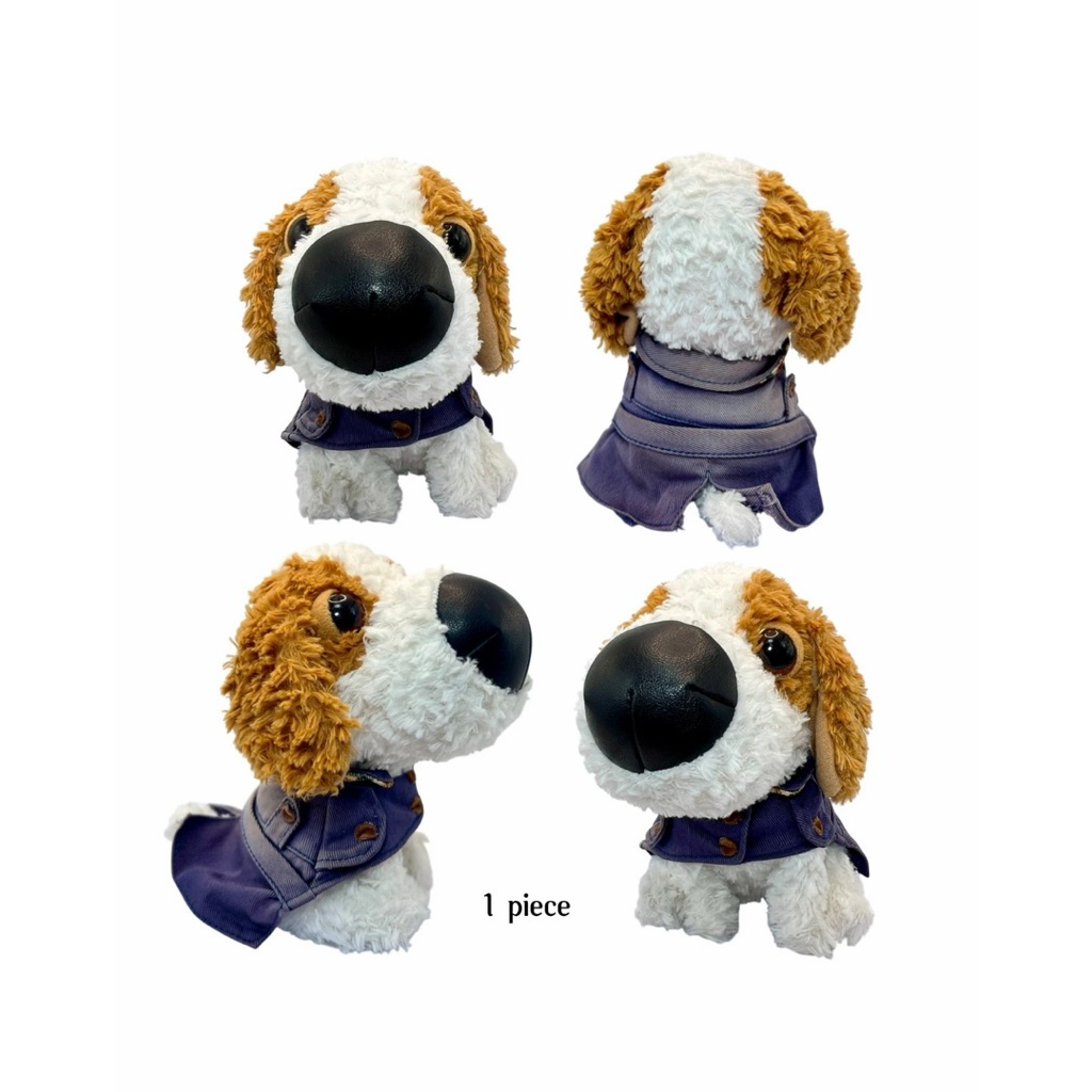 ตุ๊กตา THE DOG Artlist Collection มือสองญี่ปุ่น ของแท้! น้องหมา Beagle ในชุด Trench Coat สุดเท่