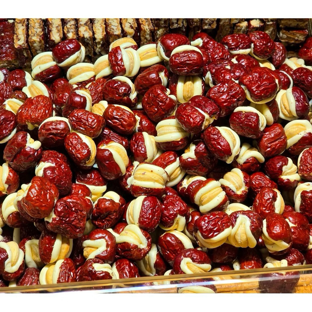 Nut Fun Land 🇨🇳รอบส่ง 29/3/69 พุทรานมชีส นูกัต ผลไม้อบแห้ง แครกเกอร์นมชีส ถุงละ500กรัม