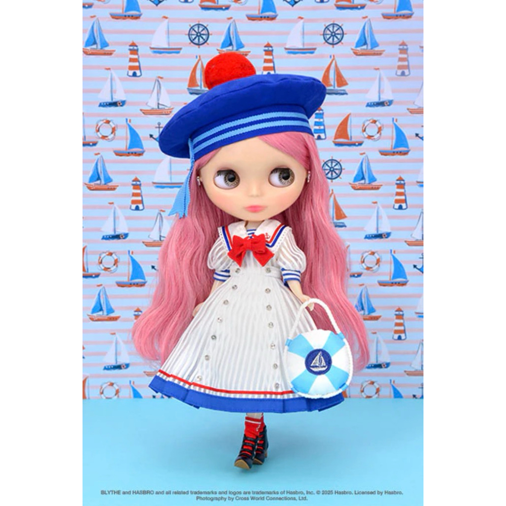 บลายธ์ Blythe แท้💯 Neo Blythe Sailing Dominique✨สินค้าพร้อมส่ง✨ [ใหม่ ของแท้ มีกล่องน้ำตาล]