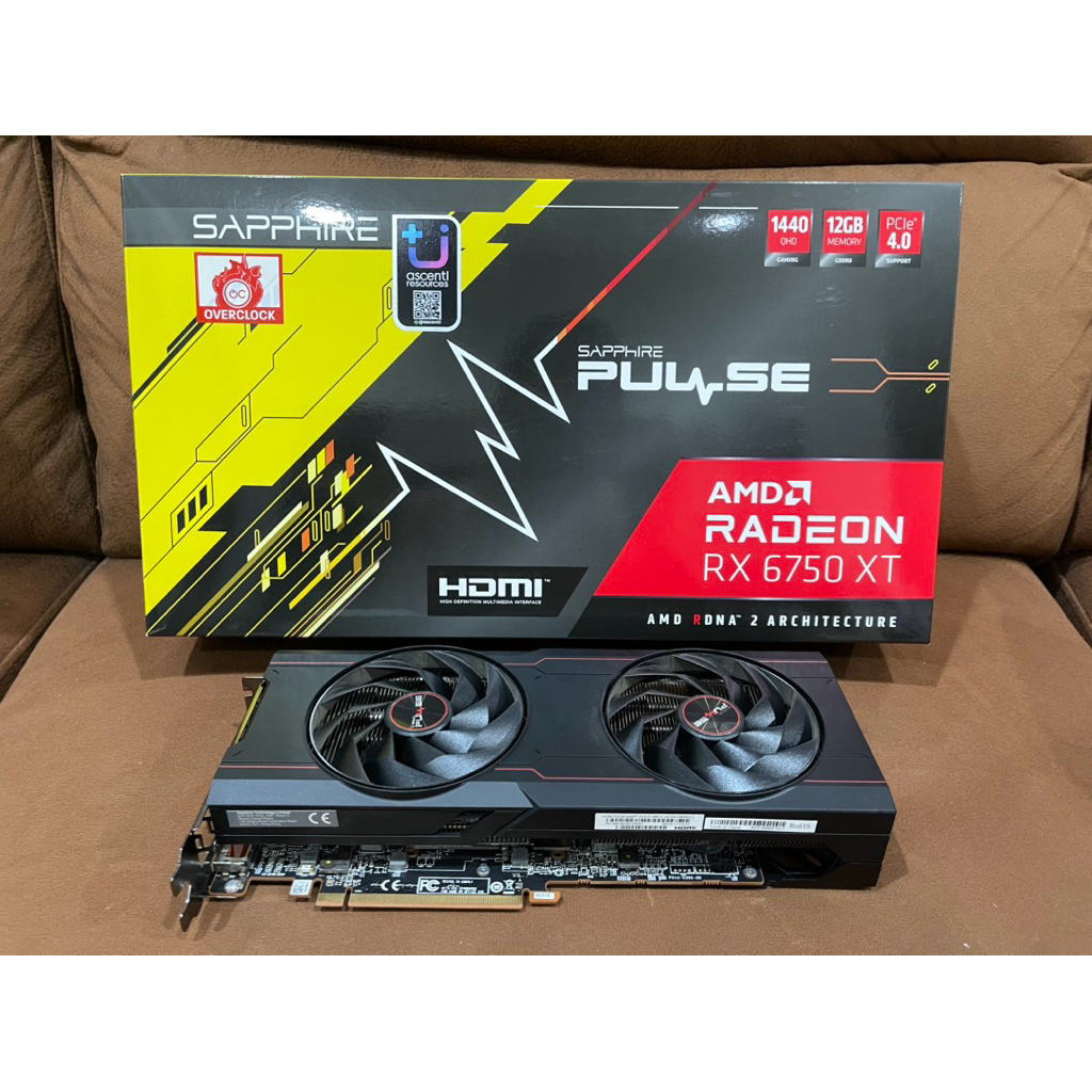 AMD RADEON RX 6650XT 12GB ,RX 6600 8GB GDDR6 มือสองมีประกัน