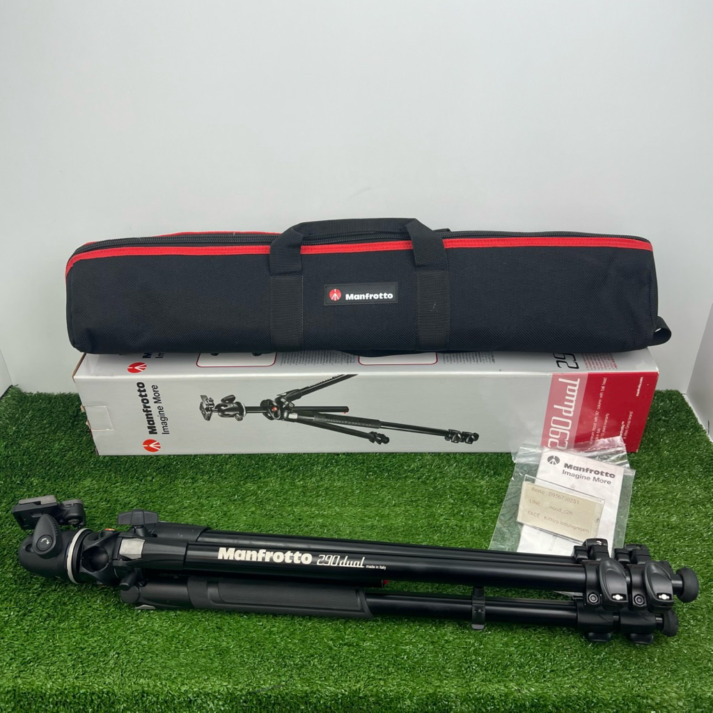 ขาตั้งกล้อง Manfrotto 290 Dual หมดประกัน สภาพดี