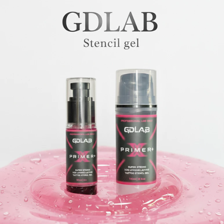 น้ำยาลอกลาย GDlab ติดทน เนื้อเจลหนึบแต่ไม่เหนียว