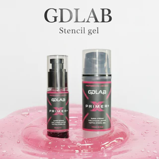 น้ำยาลอกลาย GDlab ติดทน เนื้อเจลหนึบแต่ไม่เหนียว