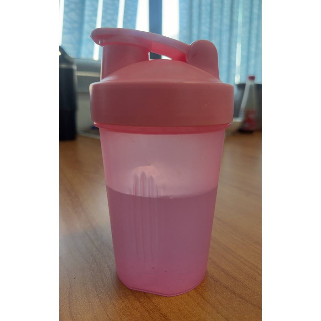 ขวดปั่นโปรตีน 400ml พลาสติก PP ทนทาน