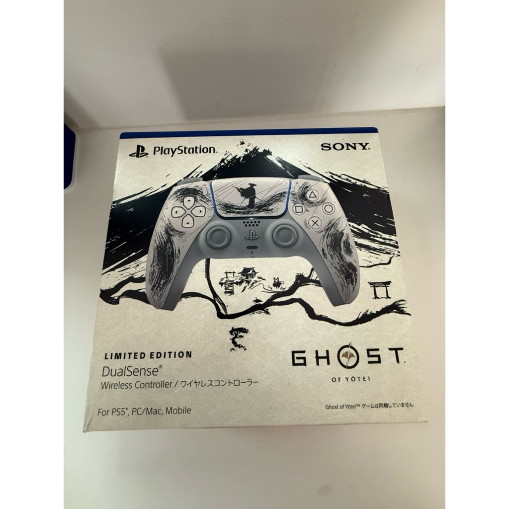 DualSense Wireless Controller: Ghost of Yotei black Limited Edition(japan new)