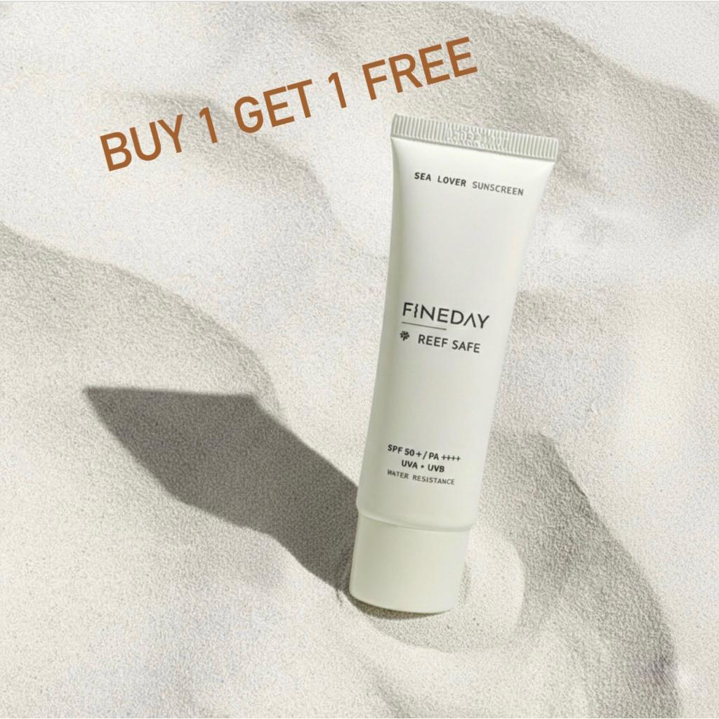 [BUY 1 GET 1 FREE] FINEDAY Reef-Safe sunscreen 50ml