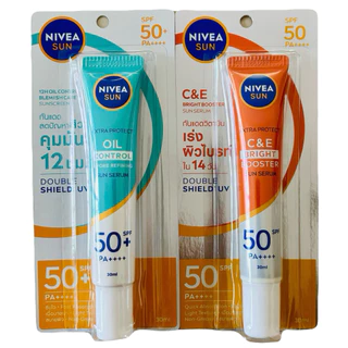 30 ml นีเวีย Nivea Sun C&E SPF50+ PA++++ 30ml นีเวีย ซัน ซี แอนด์ อี SPF50+ PA++++ 30มล. กันแดด นีเวีย สำหรับผิวหน้า