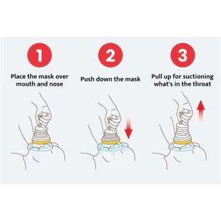 VBELLใหม่! อุปกรณ์กันสำลัก อย.ไทย ใช้ได้จริง Choke Suction Device ครบชุด เด็กเล็ก ผู้ใหญ่ กู้ภัยช่วยอาหารติดคอ หลอดลม