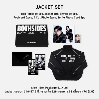 [พร้อมส่ง] NCT JNJM [BOTH SIDES] MD 🖤🤍❤️ JACKET SET/ECO BAG/KEY RING/WALLET/T-SHIRT JENO JAEMIN