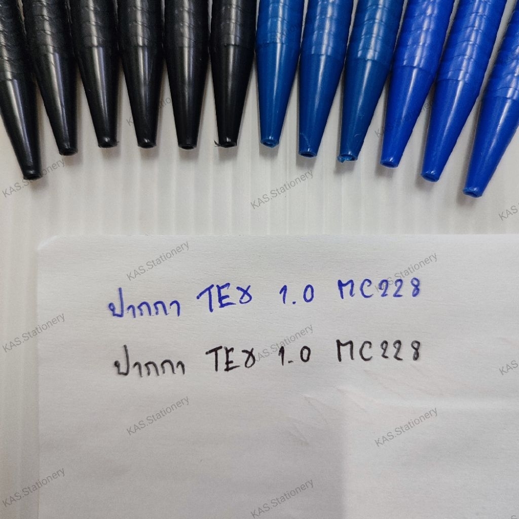 ปากกาลูกลื่น 1.0mm TEX (1×12ด้าม) MC228 ราคา ถูกที่สุด ดีลบีเคเค แกลเลอรีภาพที่ 3