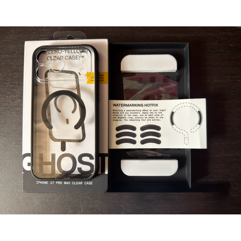 มือสอง Dbrand ghost case 2.0 สำหรับ iPhone 17 pro max