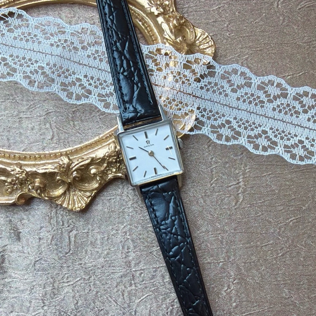 นาฬิกาข้อมือผู้หญิงวินเทจ omega vintage watch ปี1960s มือสอง สภาพดีมาก