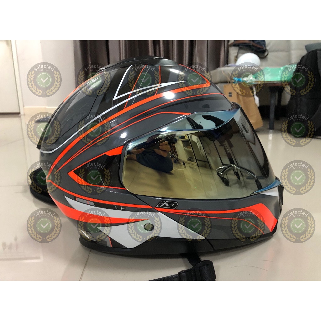 ชิลด์หมวกกันน็อค หายาก รุ่น ID HYBRID