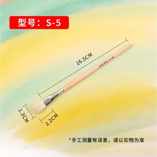 Beehive แปรงขนแกะแท้ 100% ขนนุ่มพิเศษ สำหรับงานศิลปะ เซรามิก ประดับลายทอง สีน้ำ และสีน้ำมัน