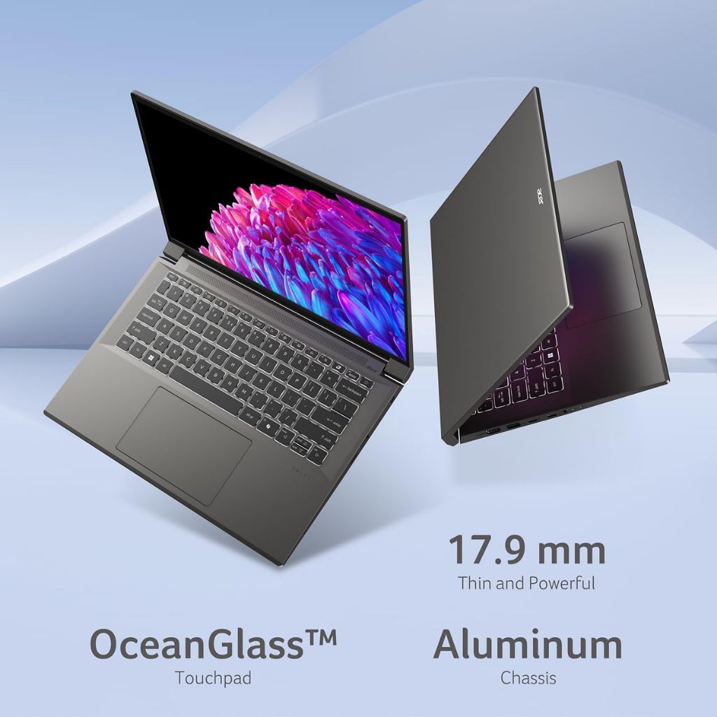 Acer Swift X 14 Laptop | 14.5" OLED 2880 x 1800 120Hz Calman Verified | Unlock AI Experiences