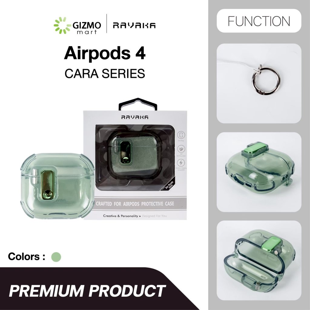 RAVAKA Inverse Cara Series เคสแอร์พอร์ต Airpod 4 (2024)