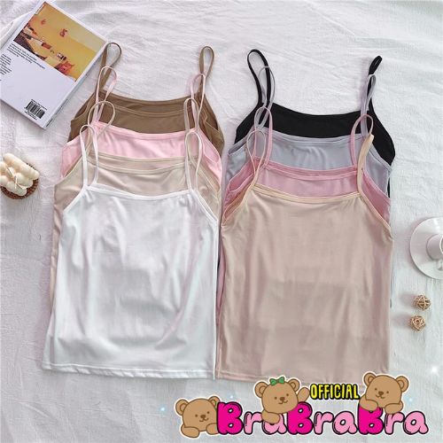 [ส่งจากไทย] 𝑩𝒓𝒂𝑩𝒓𝒂𝑩𝒓𝒂 #bra-315 สายเดี่ยว เสื้อทับ ผ้ายืด ผ้าดีมาก