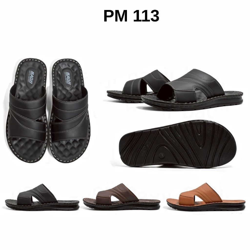 Baoji PM113 รองเท้าแตะสวมชาย ไซส์ 39-44