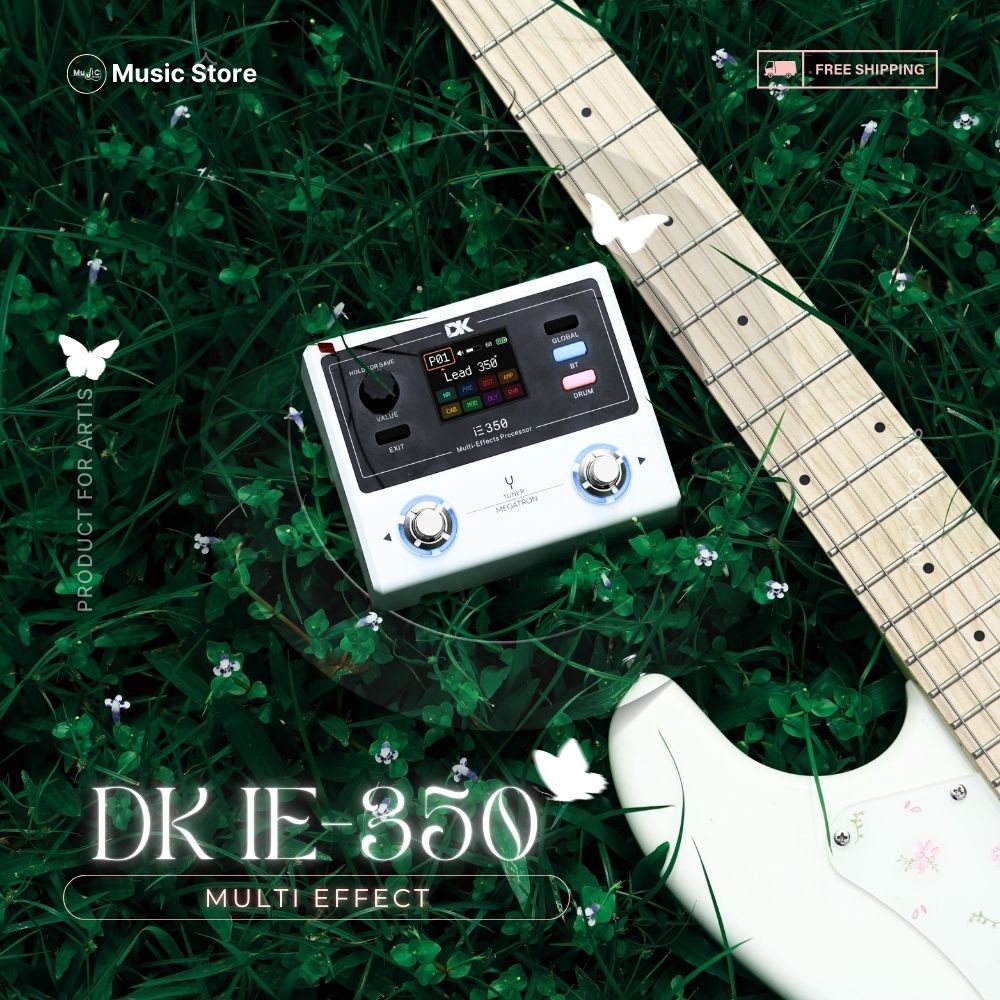 มัลติเอฟเฟคกีตาร์ DK รุ่น IE-350 ปรับให้ซาวด์ดีง่ายดาย พร้อมเสียงจากศิลปินระดับแนวหน้า