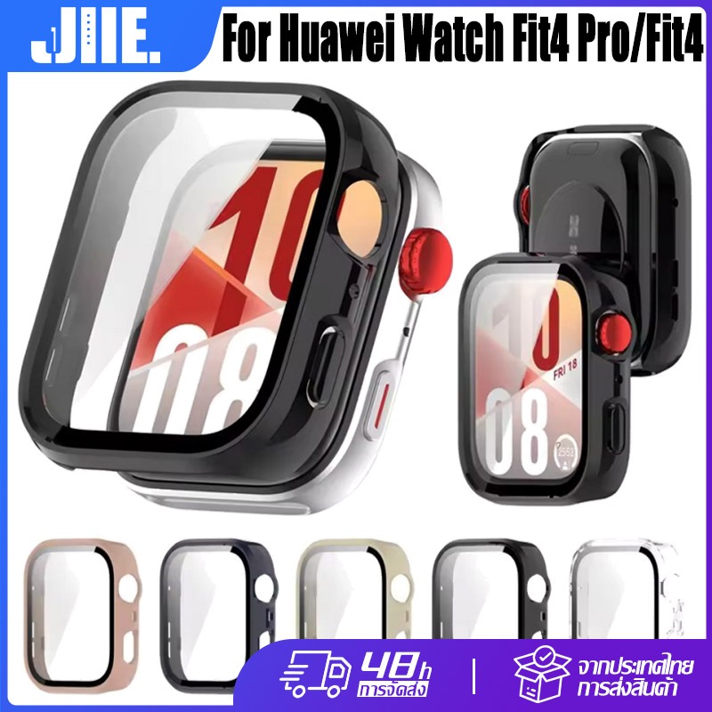 เคส สําหรับ Huawei Watch Fit4 Pro/Fit4 กระจกนิรภัยเคส For Huawei Watch Fit4 Pro/4 เคสนาฬิกา เคสป้องก