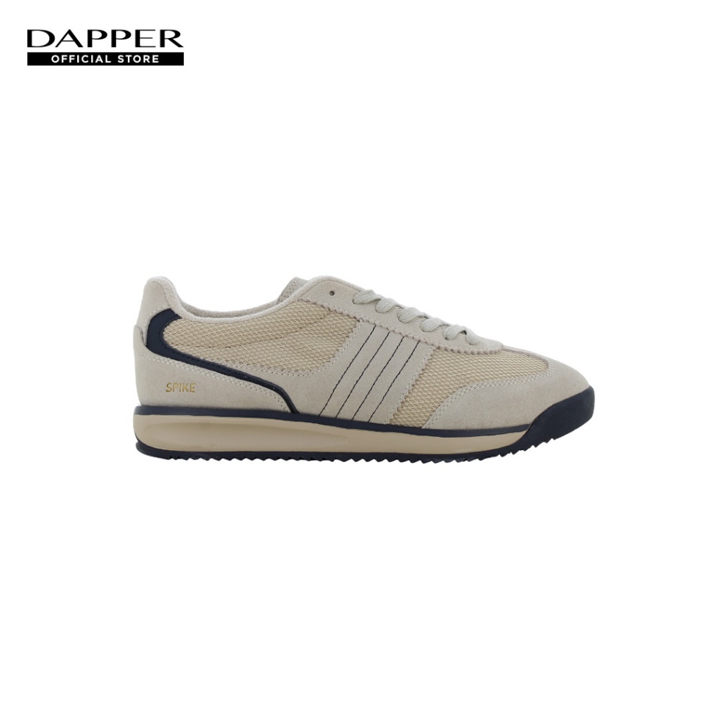 DAPPER รองเท้าผ้าใบ Spike Mesh Sneakers สีเบจ (HPK/BE/743SK)