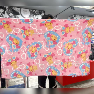 ผ้าห่ม SANRIO Fleece ขนาด 40 x 60 นิ้ว ของแท้