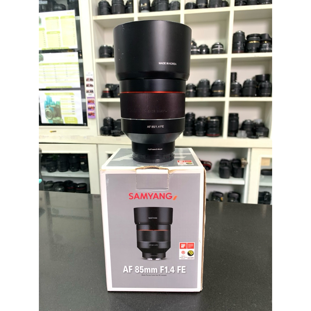 Samyang 85 mm F1.4 FE มีกล่อง อดีต0