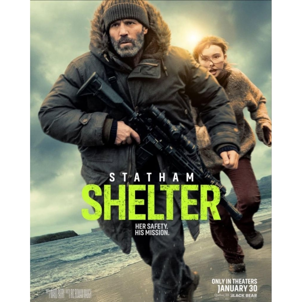ของสะสมสำหรับเครื่องเล่นBlu-ray+DVD ปก+สกรีนแผ่น Shelter (2026) คลั่งนรก หลบตาย