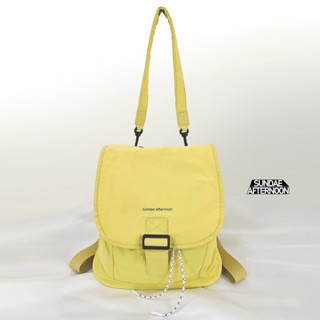 Flap Backpack กระเป๋าเป้สะพายหลัง ที่มีสายสะพายไหล่แบบถอดได้…