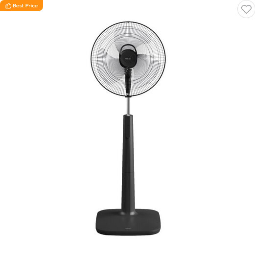 พัดลมตั้งพื้น 18 นิ้ว HATARI P18M1 สีดำ/สีครีม