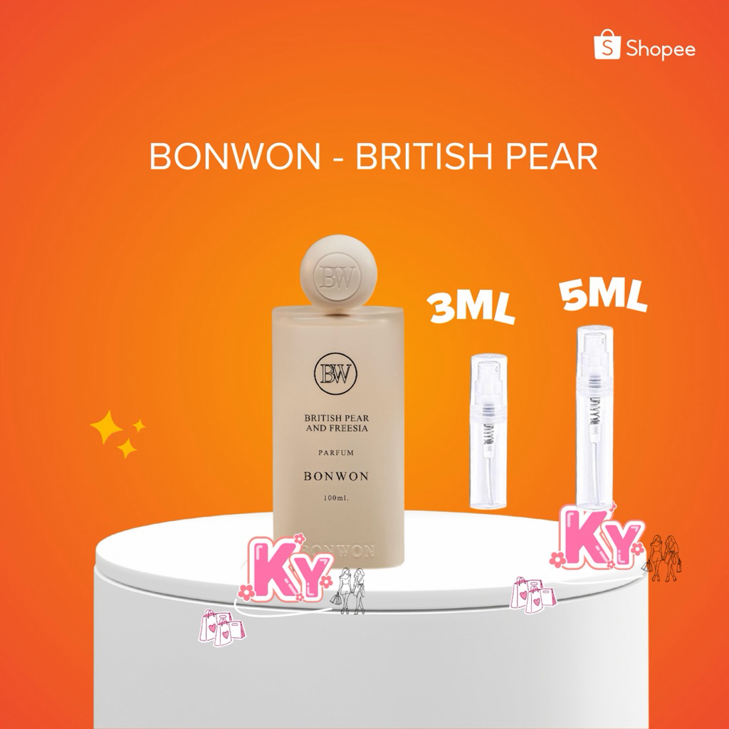 📍น้ำหอมแบ่งขาย BONWON - British pear