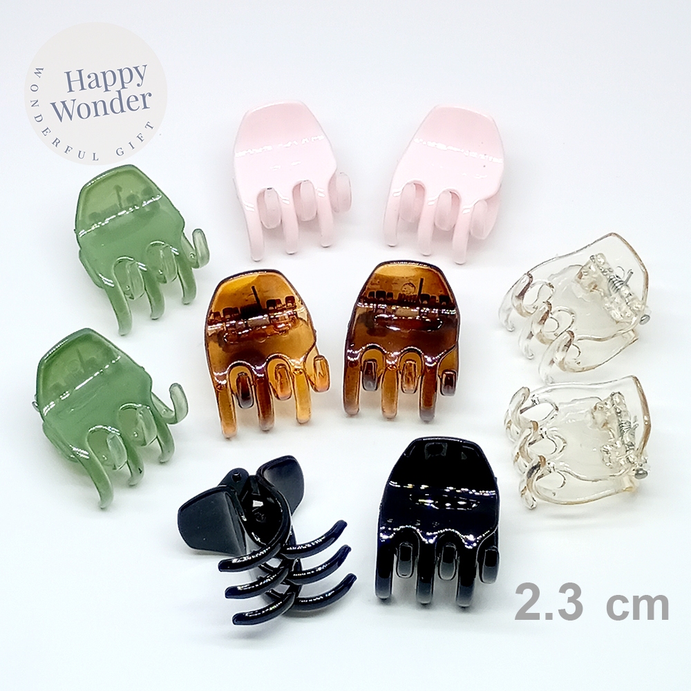 2 ชิ้น กิ๊บหนีบผม กิ๊บติดผม สีดำ หนีบผมได้เยอะ หนีบข้าง ครึ่งศีรษะ
