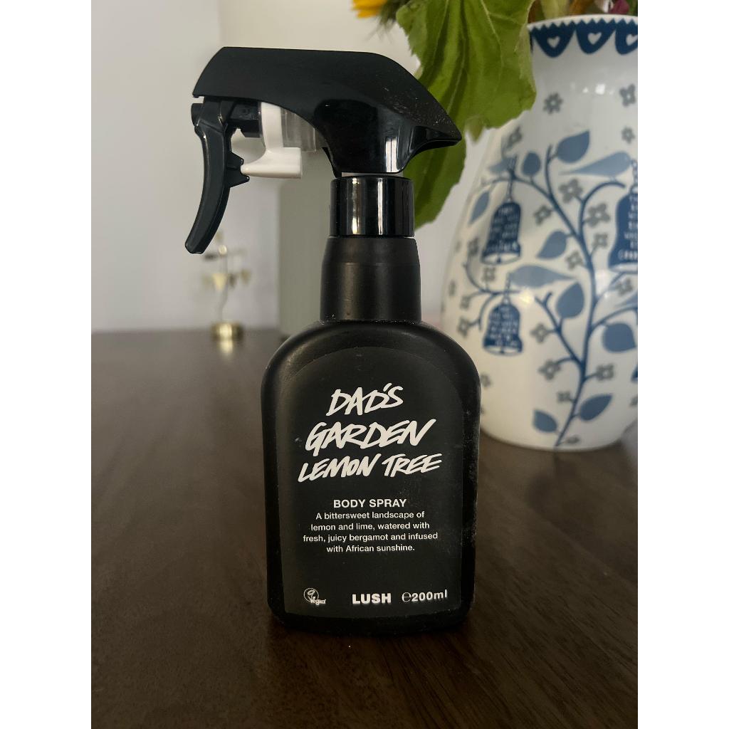 LUSH DAD'S GARDEN LEMON TREE BODY SPRAY 200ml สเปรย์น้ําหอม สเปรย์ฉีดร่างกาย สเปรย์อเนกประสงค์