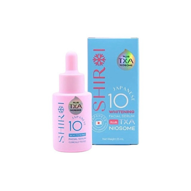 (สูตรใหม่)เซรั่มชิโรอิ SHIROI JAPANESE 10 WHITENING SERUM