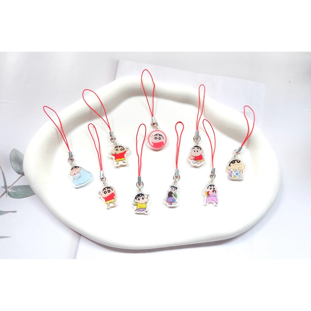 สายคล้องโทรศัพท์มือถือ พวงกุญแจลายเเคร์เเบร์ แบบ1ชิ้น ไซส์ s สินค้าพร้อมส่ง (ของจีบลูกค้า ของแถม ของฝาก)