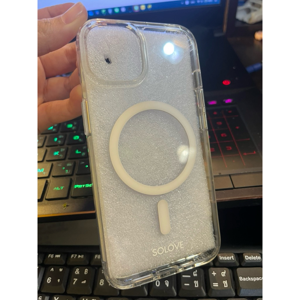 เคสip13 แบรนด์solove มือสองมีตำหนิ