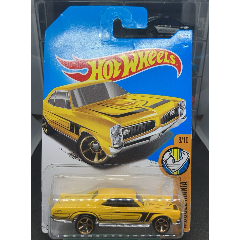 รถเหล็ก HotWheels '67 PONTIAC GTO 3+